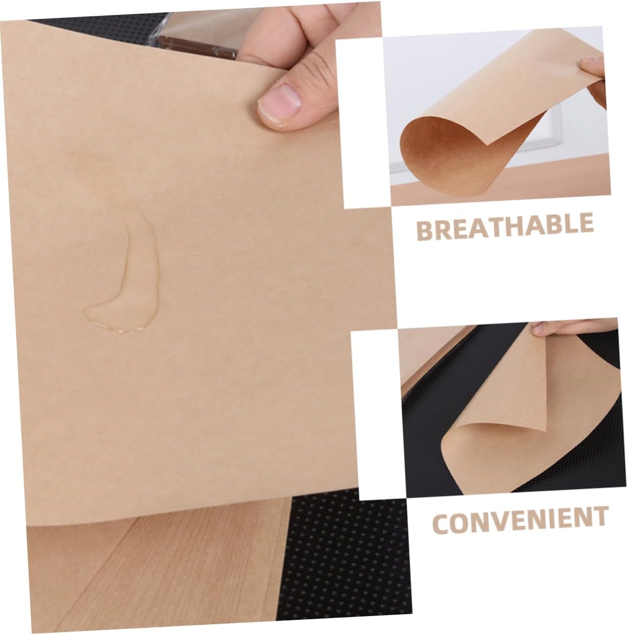 Levemolo 1bag Bird Cage Liner Paper for Parrots Absorbent Cushion Paper for Bird Cages Reduces Odor Suitable for Types