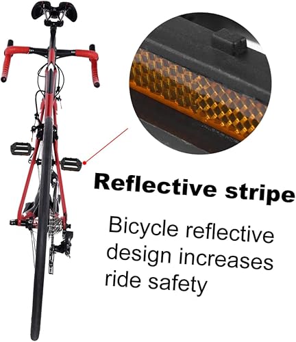 Miniatura 2 de Happyyami 4 Pairs Bicycle Pedal Bicycle Accessories Plastic Pedals Bike