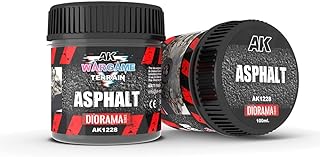 AK WARGAME TERRAINS AK1228 Asphalt (100ml)