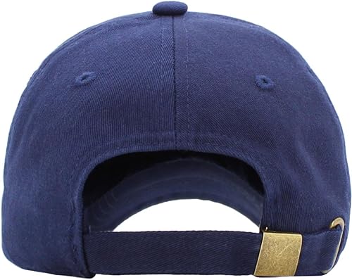Miniatura 34 de KBETHOS® Gorra de béisbol de algodón ajustable de algodón con corona baja clásica Pigmento rojo teñido