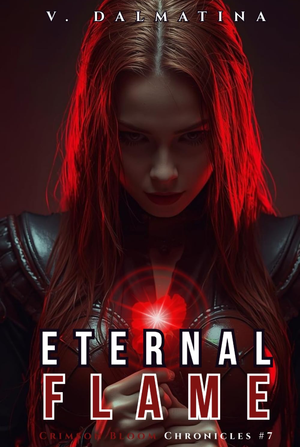 Eternal Flame: A Dark Sapphic Portal Fantasy Romance (Crimson Bloom Chronicles #7)