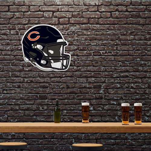Rico Industries NFL Football Helmet Shape Cut Pennant - Home and Living Room Décor - Soft Felt EZ to Hang - Image 3
