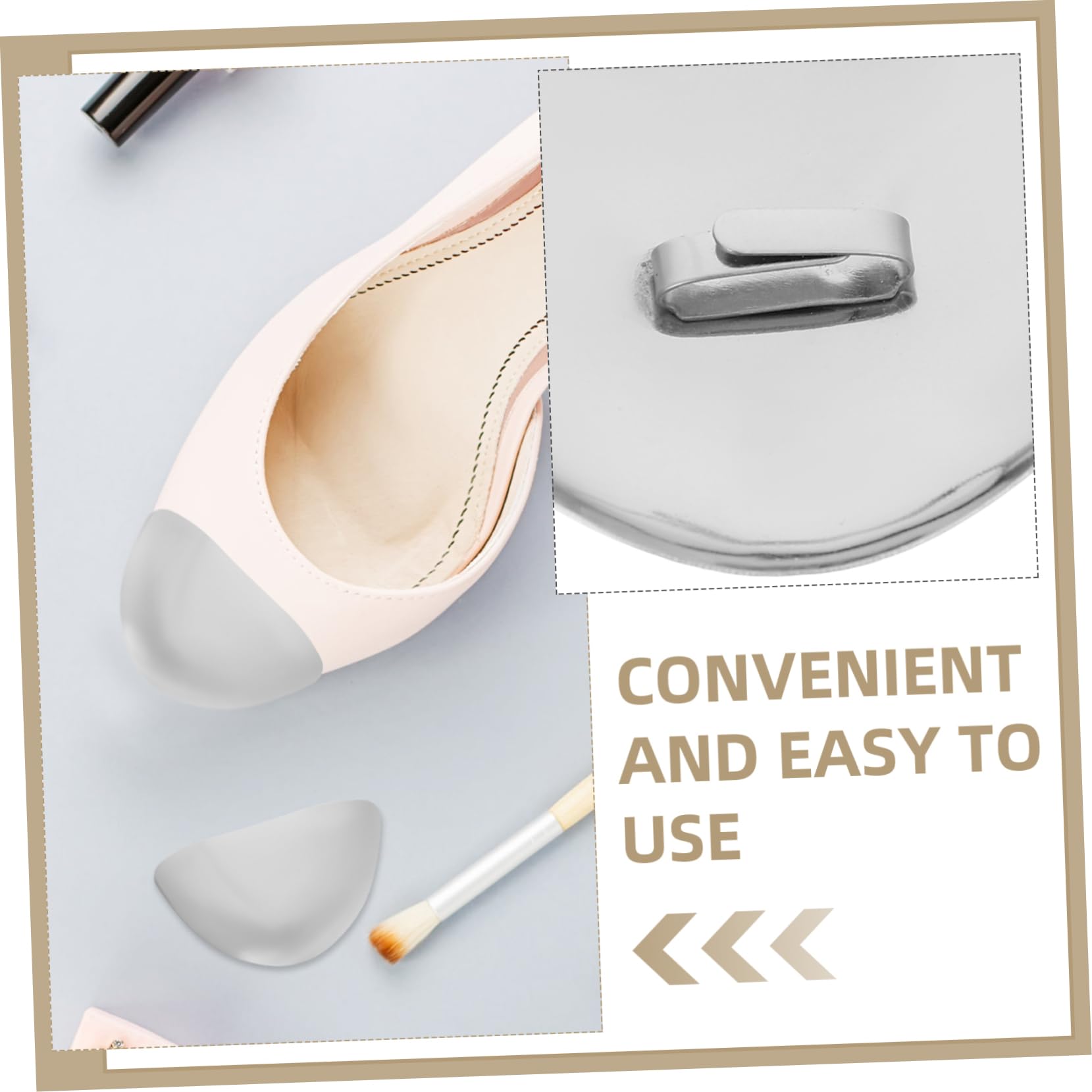 PACKOVE Tacchi Per Proteggere La Testa Scarpe Punta Decorativa Punte Del Tallone Scarpe Re Kit Punte Di Avvio Protezione Della Punta Delle Copertura Dei Tacchi
