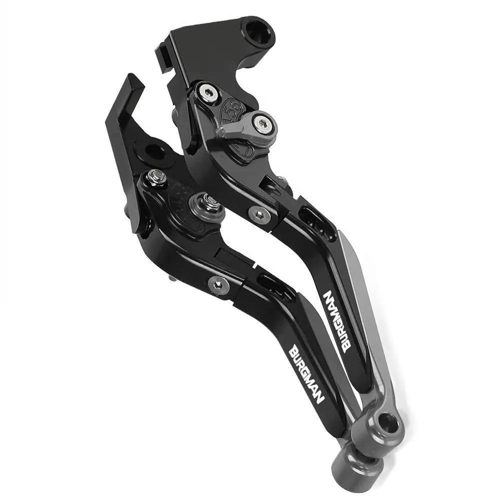 Leviers de poignée pliables pour Suzuki Burgman 650 2003-2018 levier frein CNC