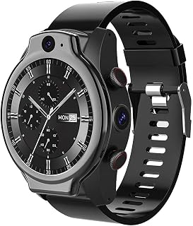 NICBEL Panduo YLB Rogbid Brave Pro Smart Watch, 4G Global IP68 50M Waterproof Smart Bracelet, 1.69" Full Round Screen 4G+64G 13MP+8MP Dual Camera 1600Mah Android 10 Smartwatch Multiple Sport Modes