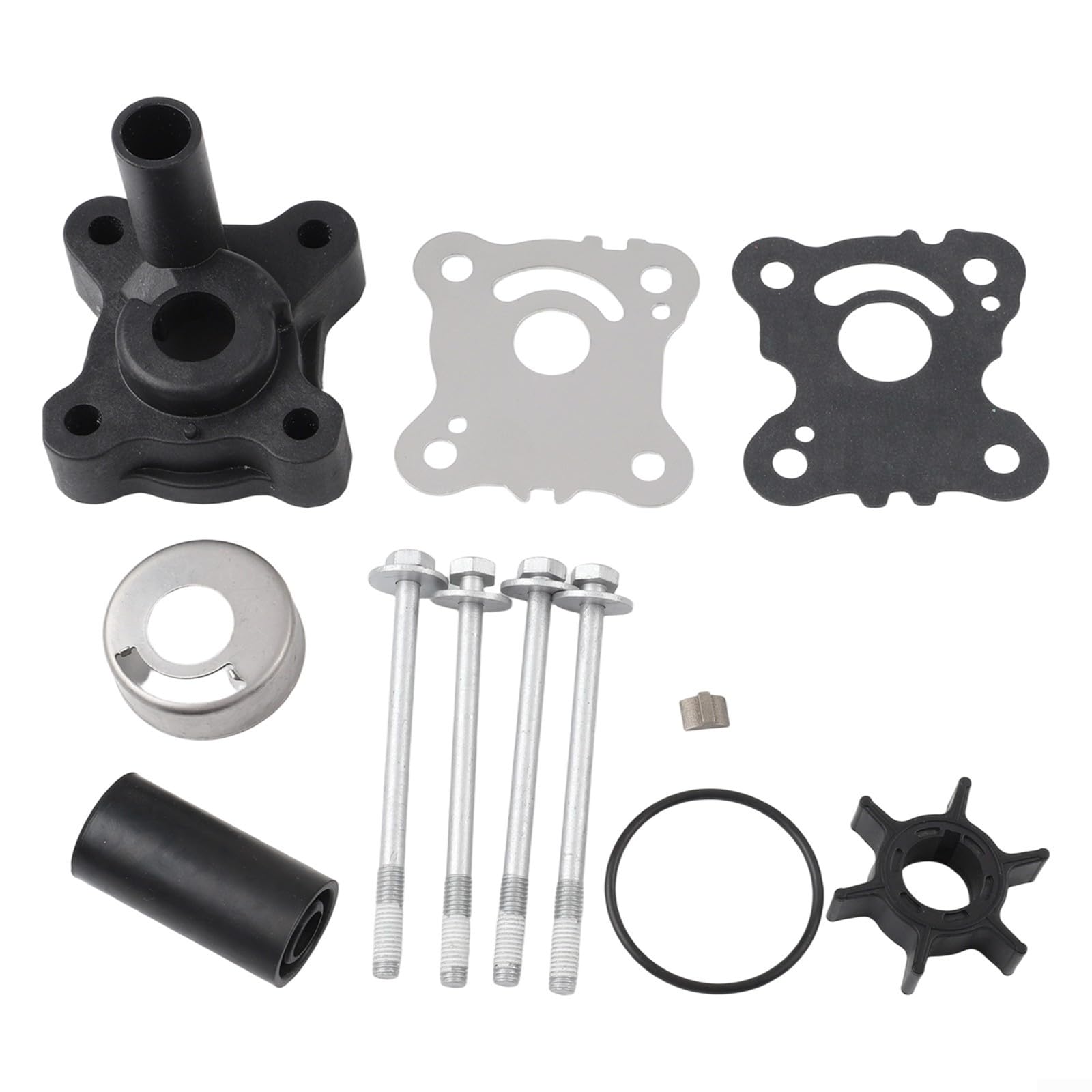Para Honda Bf8d Bf10d Bf15d Bf20d Kit de servicio de impulsor de bomba de agua fuera de borda 06192-zw9-a32 Juego de piezas de reparación de refrigeración del motor de eje ultra largo con sellos y