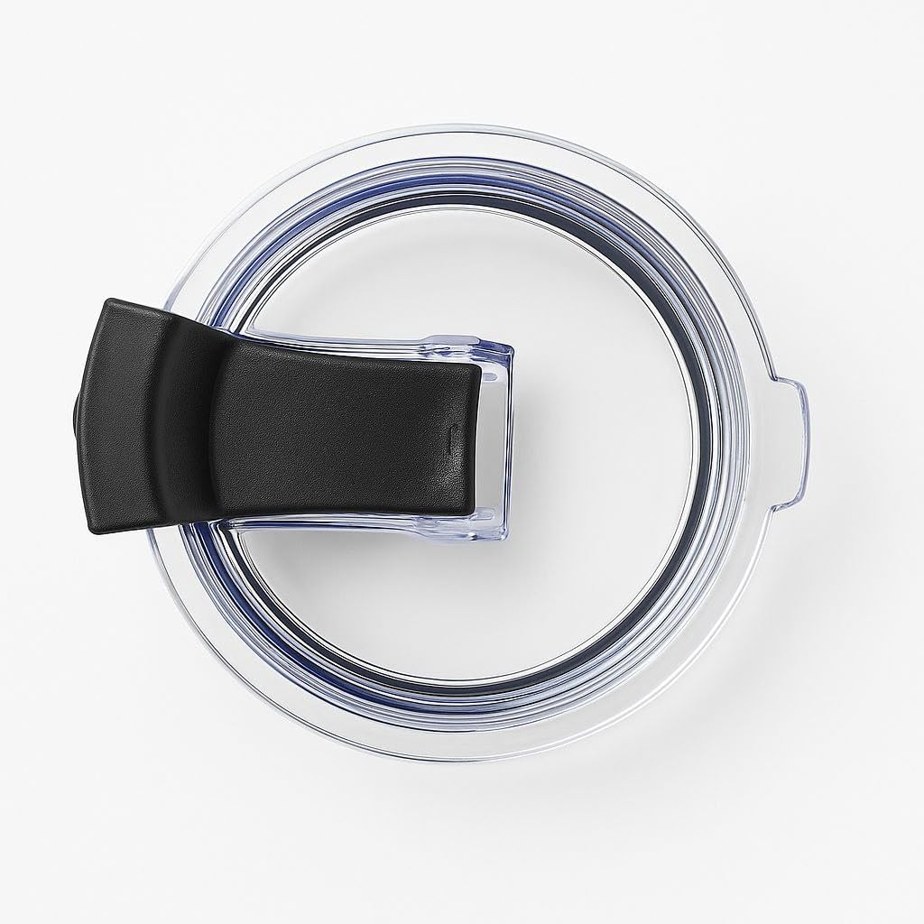 Insulated Travel Mug, 20 oz Stainless Steel Tumbler, Hot and Cold Drinks, Multiple Colors BPA-free (Black) - Image 2