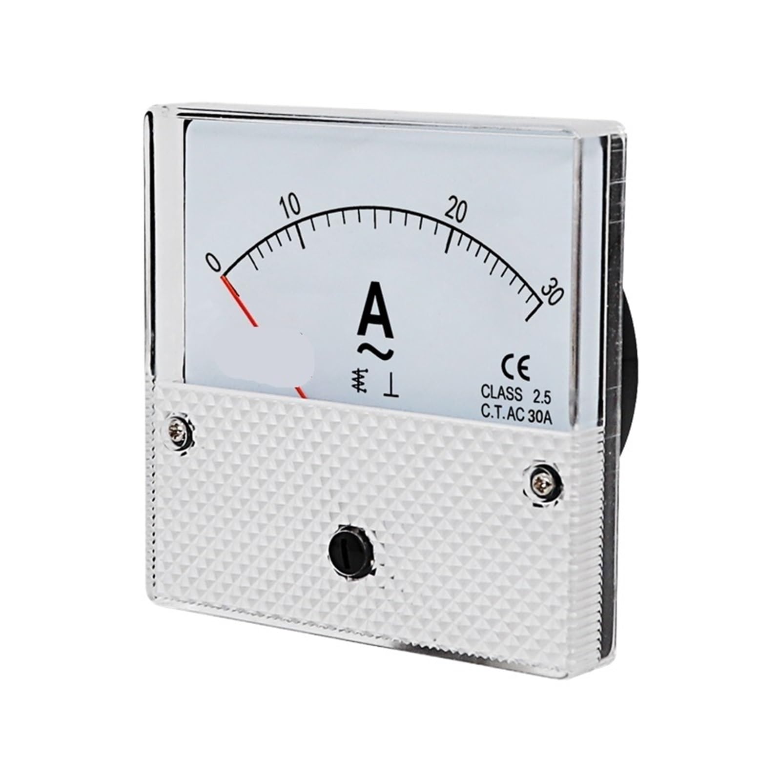 Amperímetro analógico DH-80 de CA, 1A, 2A, 3A, 5A, 10A, 15A, 20A, 30A, 50A, etc., medidor de puntero/medidor de corriente