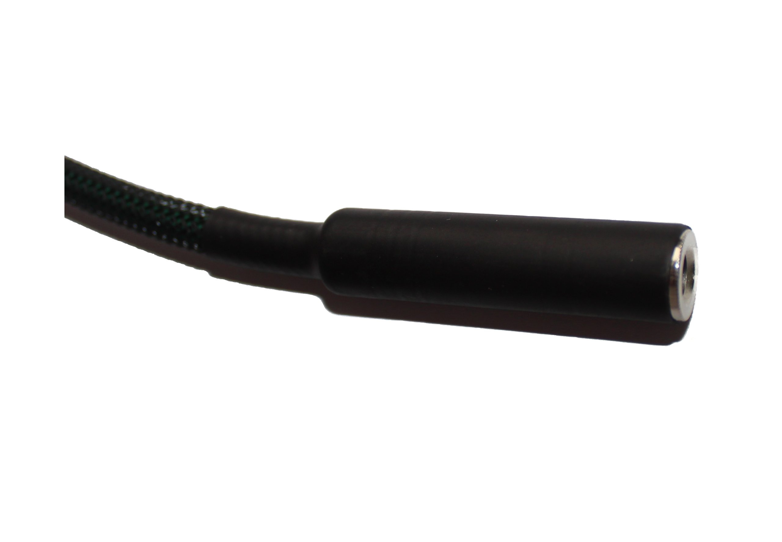 M@ximumIT 6,3mm Klinke Profi Stereo Kopfhörerverlängerung/Doppel-Koax Aufbau/Massive Vollmetallstecker/PE Geflecht / 3,0m