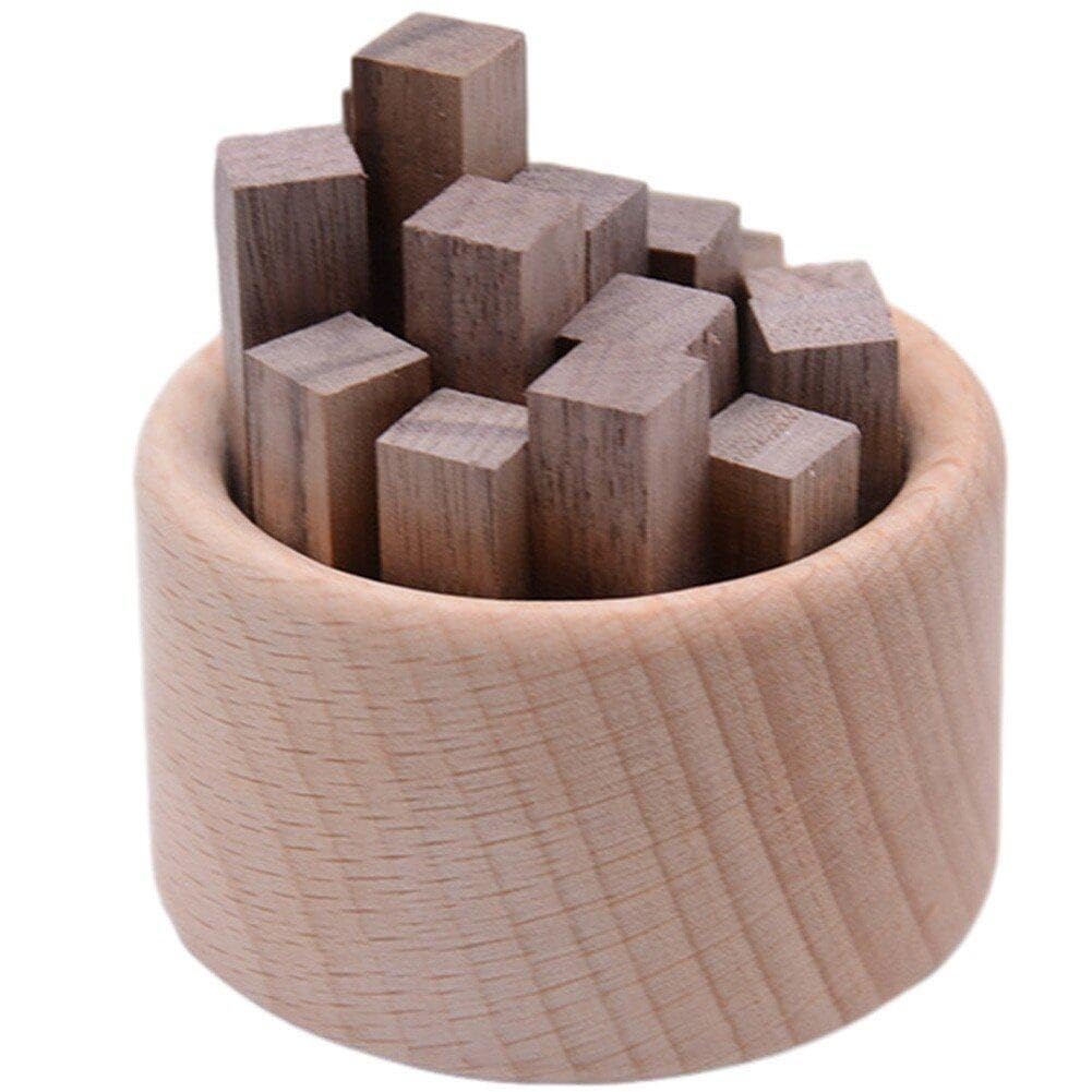 Bemvp Black Walnut Wood Aroma Diffuser Sleep Aid Diffuser Stick,Aromatherapy Wooden Essential Oil Diffuser for Home Air Freshener