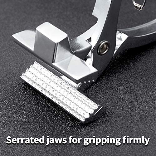 Canvas Pliers for Stretching Canvas SPEEDWOX with Widen Serrated Jaw Spring Return Draw Painting Tool Stretcher with Hammer for Clamping Art Oil Painting Canvas