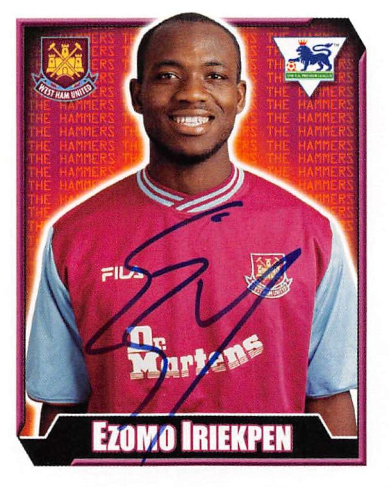 Amazon.com: 2003 Merlin F.A. Premier League #560 Izzy Iriekpen