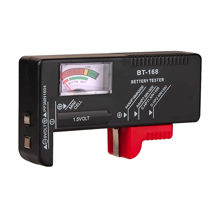 Buy JCB Accurate and Portable Battery Tester (Model BT168), Universal