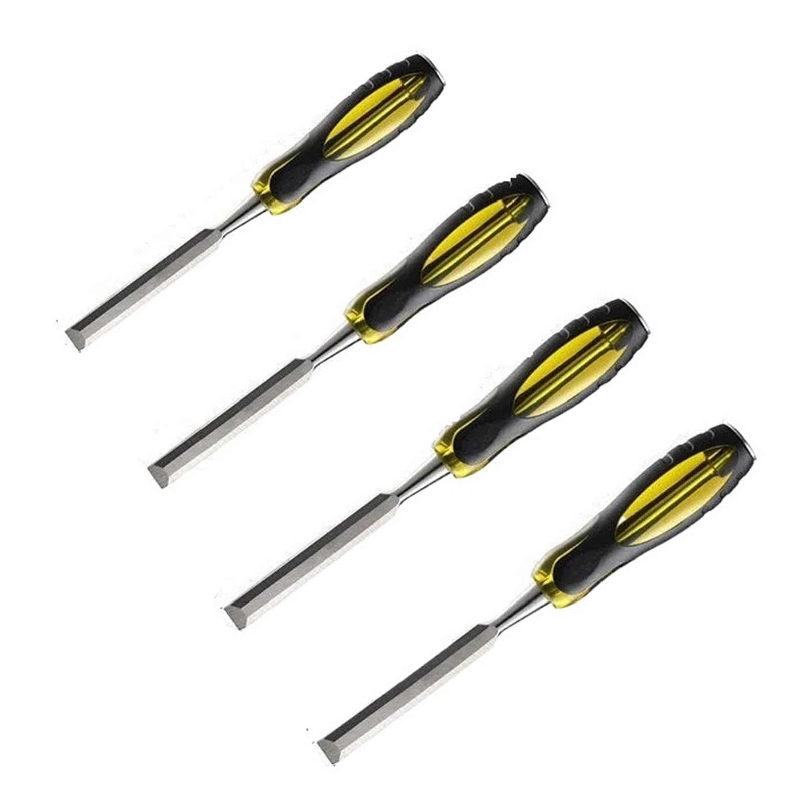 1/4 Szt. Zestaw Dłut Do Obróbki Drewna Stal Stopowa Chromowo-wanadowa Rzeźba Usta Przycinanie Narzędzie Domowe DIY(8 16 24 32mm)