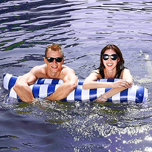 Fdrirect Dobro Piscina Flutuante Hammock Cadeira Flutuante Piscina de Água Piscina Inflável Flutuado