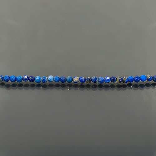 Miniatura 3 de TGH Pulsera de cuentas naturales con piedras preciosas microfacetadas, joyería para ella, cristales curativos energéticos de piedra natal, cadena