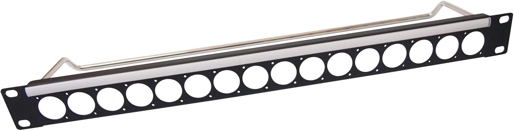 Connector,1U X 16 Panel Assy - M3 Holes, Connector Type Unloaded Patch Panel, No. of Ports 16Ports, Product Range Rack Patch Panel CP Series, Rack U Height 1U, Body Colour Black, External Height - Imp