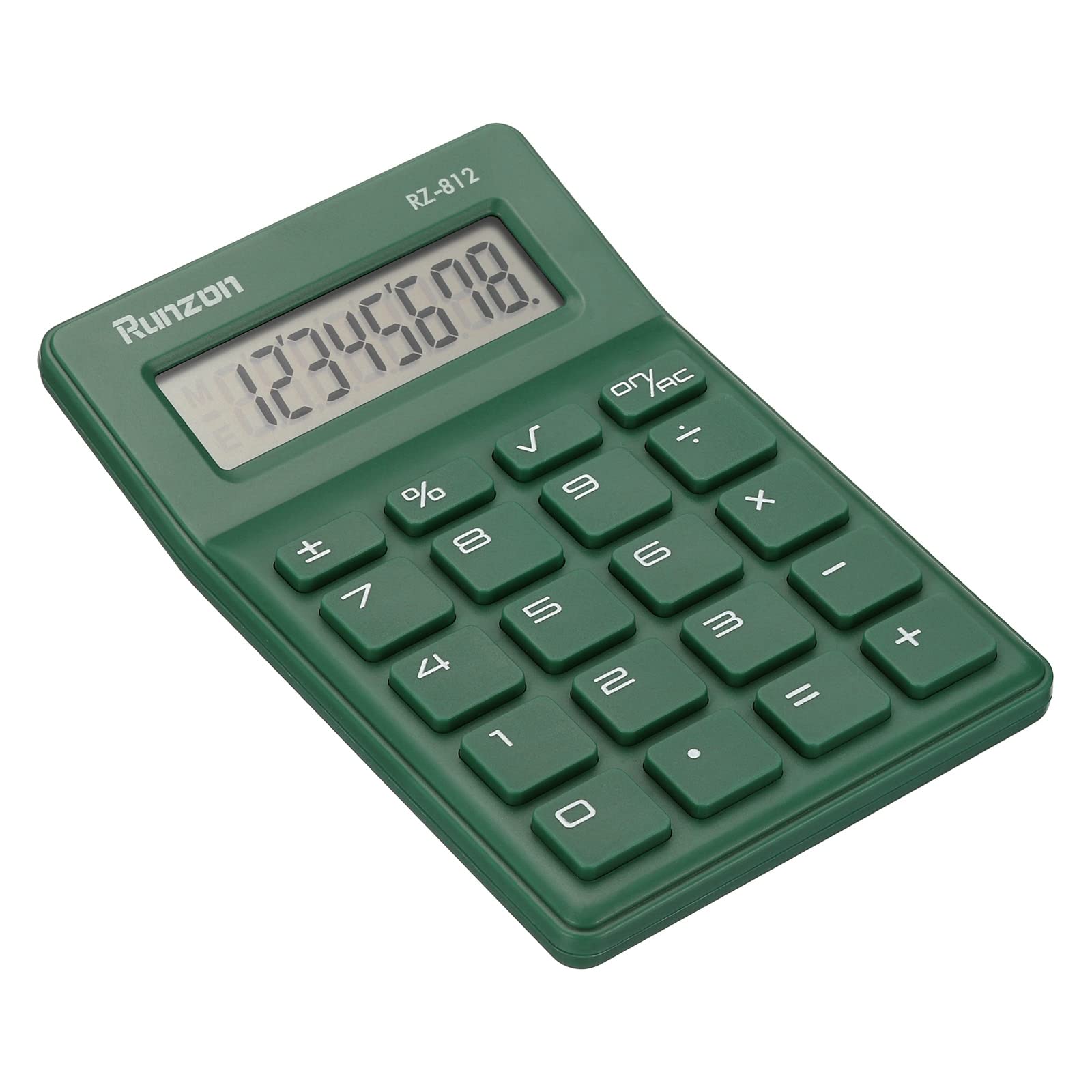 Best Buy Desktop Calculator BB-12L Green 12 Digits Dual Power - School & Office Equipment