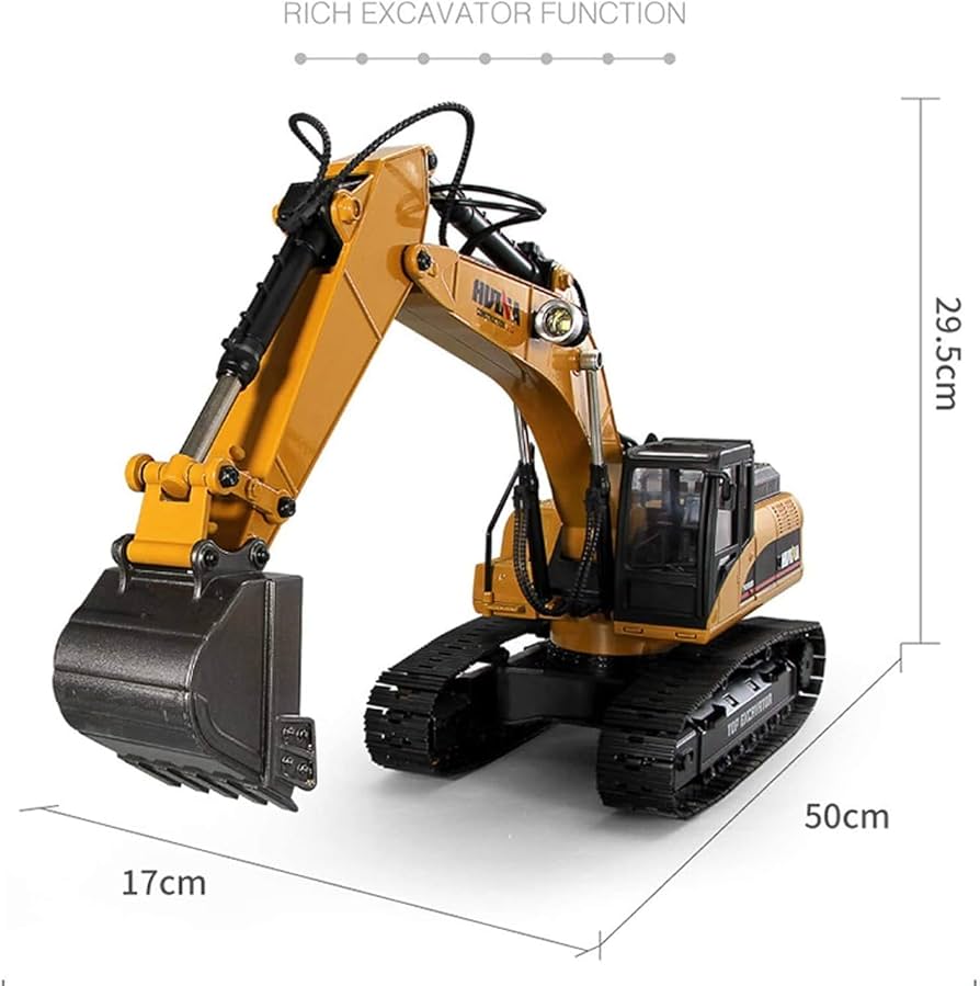 リアル操作体験！合金製 11CH RCショベルカー 掘削機 リアル操作体験！合金製 11CH RCショベルカー 掘削機 - メルカリ