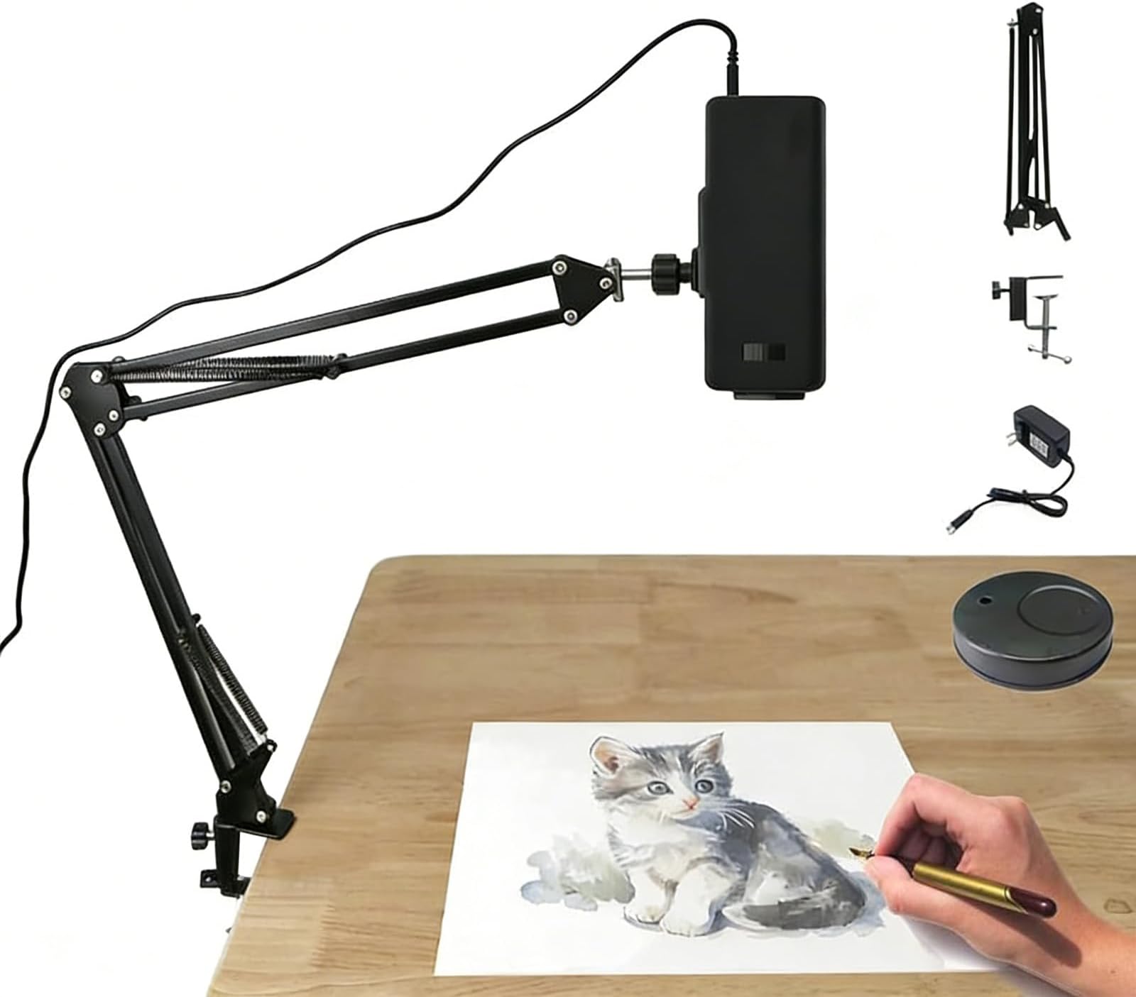 Art Projector, Portable LED Tracing Tool for Artists, Easy Setup for Sketching and Painting, High-Definition Image for Creative Projects