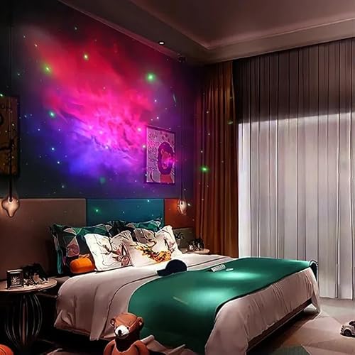 Astronauta Projetor Galáxia de Luz Noturna Luminaria Estrelas Iluminação Decoração com Controle Remo