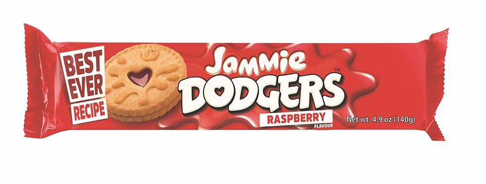 Amazon.com : Burton's Jammie Dodgers, 4.9 Ounce (Pack of 18
