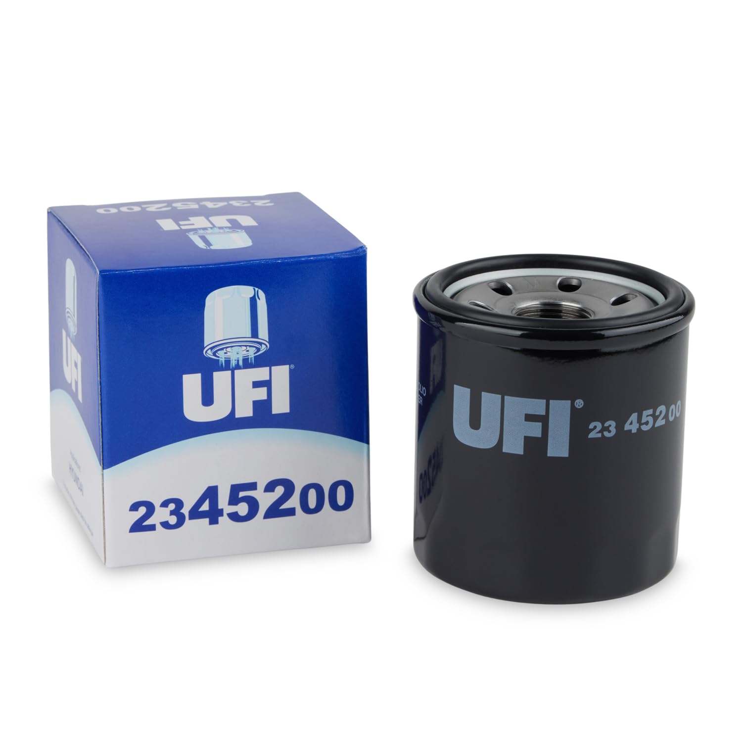 UFI Filters, Filtro de Aceite 23.452.00, Filtro de Aceite de Recambio, Apto para Coches, Apto para Modelos Hyundai y KIA
