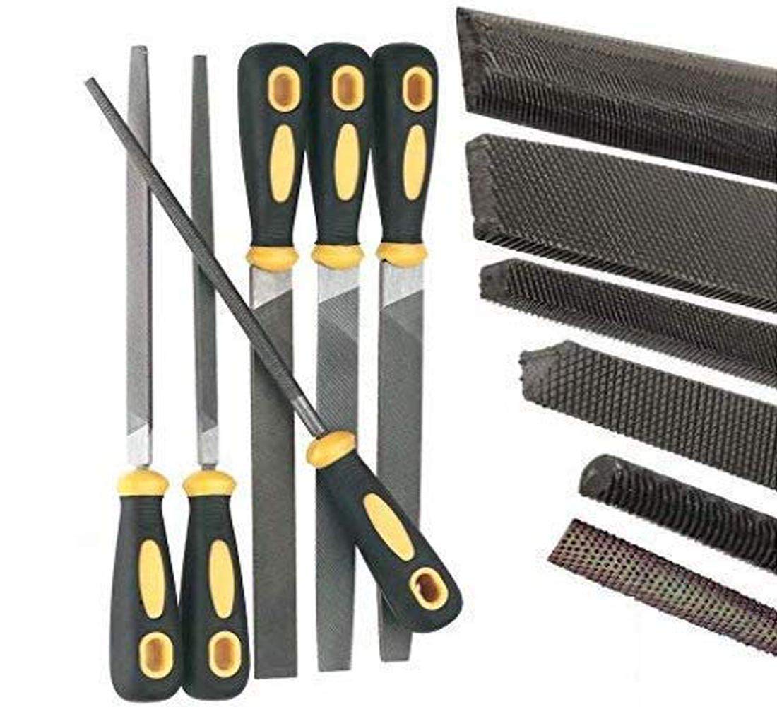 DIY Crafts Pack Of 6 Pcs Set, Design No# 3, 12-inch Soft Grip Half Round Square Triangular Flat (Pack Of 6 Pcs Set, Design No# 3) (B077G7HRKY) Amazon Price History, Amazon Price Tracker