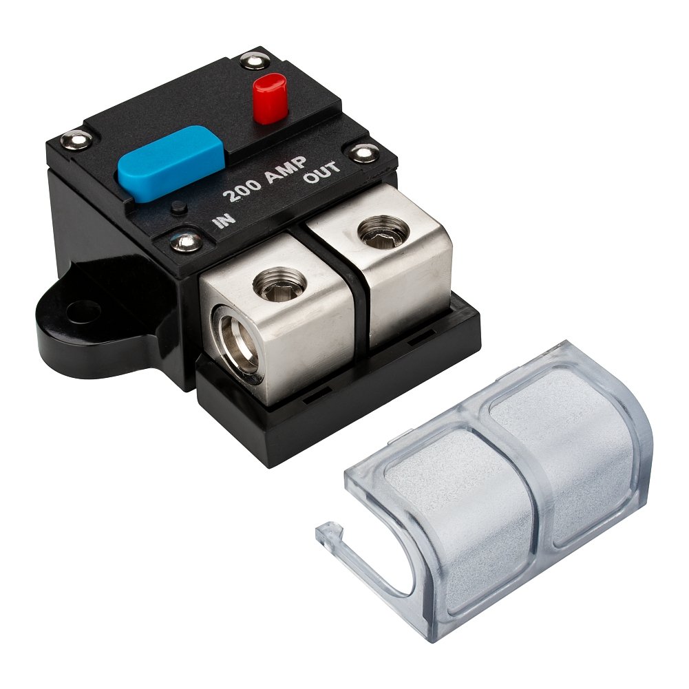Portafusibile 12-48V DC Con Interruttore 20-150A Per Auto Ed Energia Solare