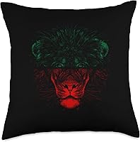 Vista 5 de Pan African Pride Black History Pan African UNIA Liberation Flag Black History - Almohada de 16 x 16 pulgadas, multicolor