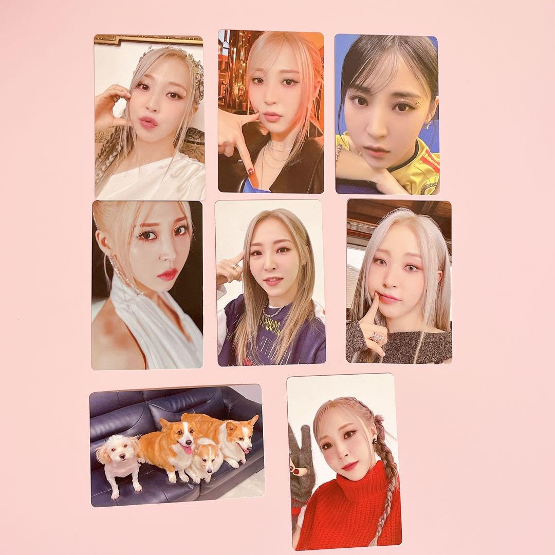 Amazon.co.jp: ムンビョル moonbyul mamamoo トレカ 8枚セット