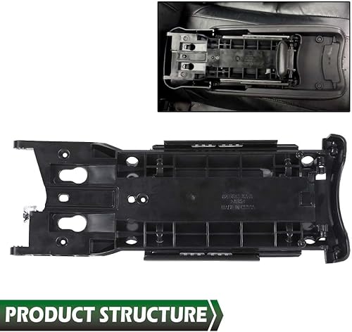 Miniatura 9 de GRAND ORANGE Mecanismo deslizante de reposabrazos de tapa de consola central compatible con Honda Civic 2006-2011