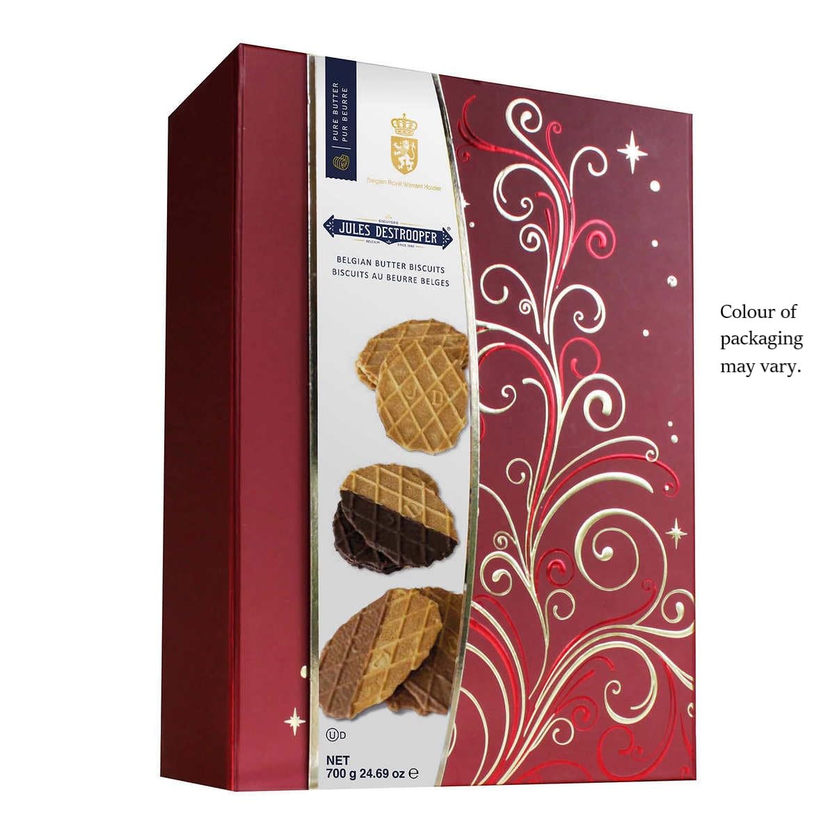 Amazon.com: Jules Destrooper Belgian Gift Box Of Butter Biscuits