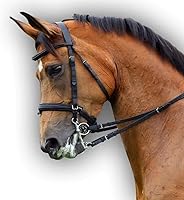 Vista 1 de Saddlesworld Brida de cuero acolchado suave del mundo