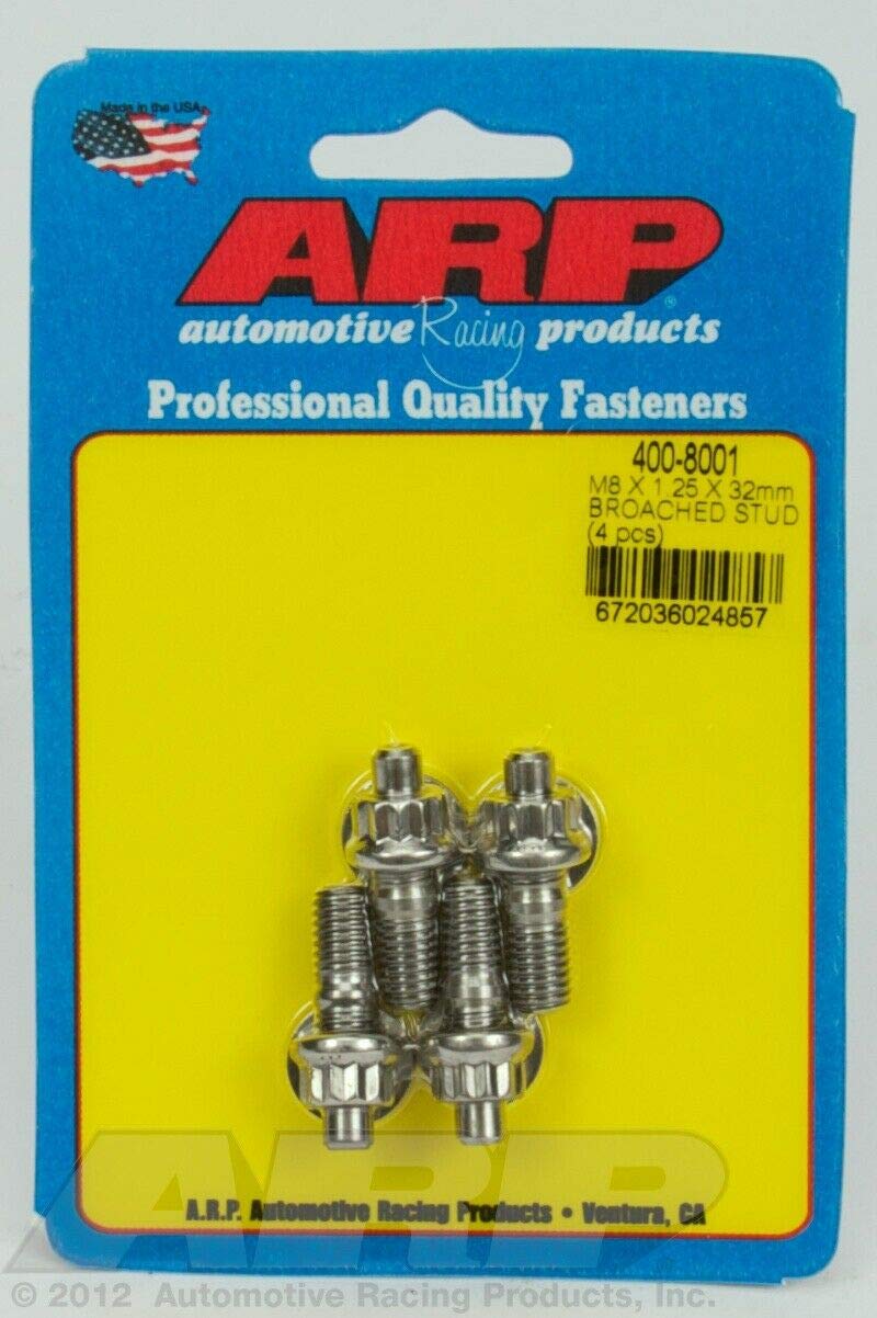 Amazon.com: ARP 400-8001 M8 x 1.25 x 32mm Stainless Steel Stud Kit