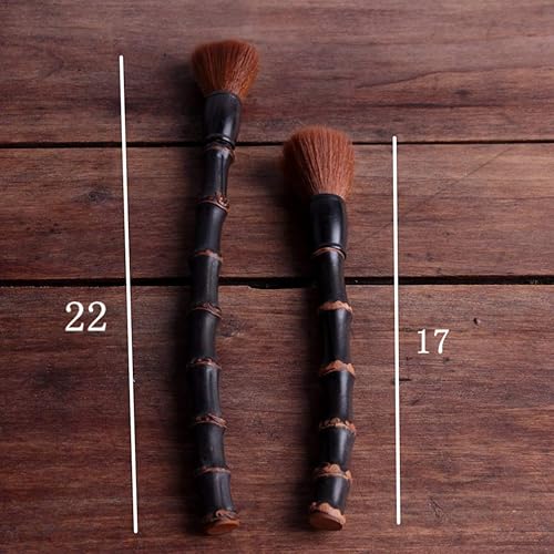 Miniatura 4 de Cepillo de té de bambú Cepillo de té chino Kungfu Cepillo de limpieza de mango largo para tetera Accesorios de ceremonia de té