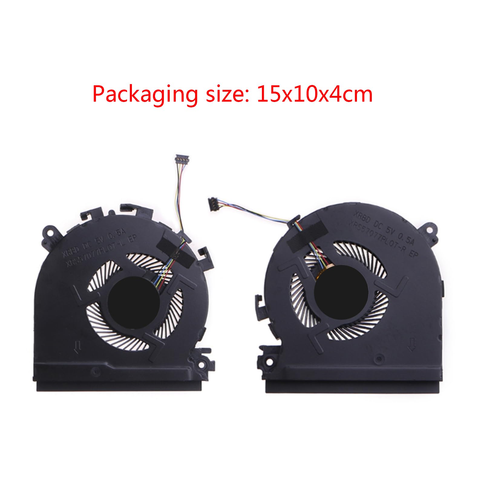 Radiatore per notebook per 15-CH 15-CH010CA CPU GPU Ventola raffreddamento 5V 4-pin Ventola raffreddamento per laptop Ventola raffreddamento per laptop