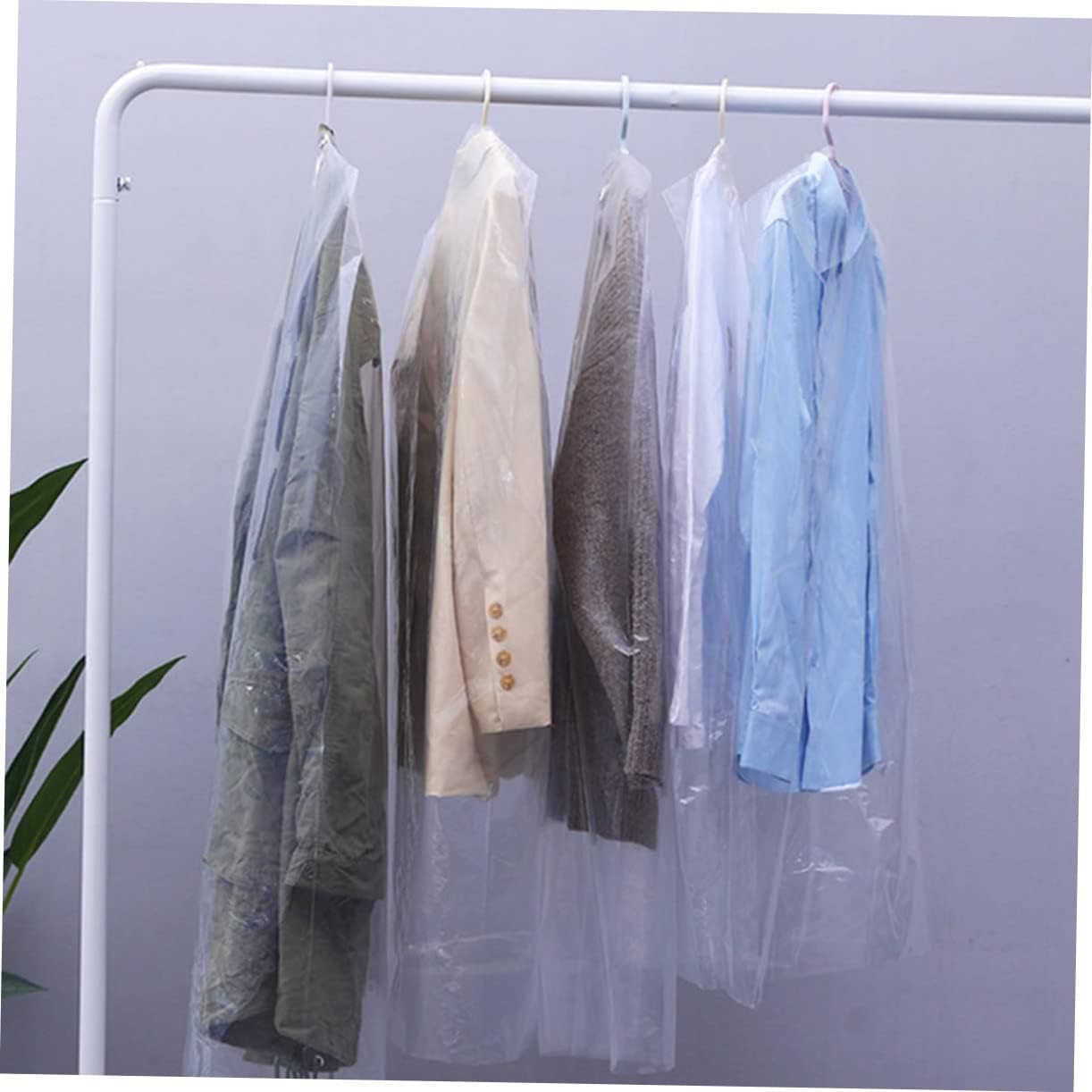 Alipis 30pcs Boys and Girls Clothing Dust Covers Garment Bag for Dry Cleaning Storage Cover Bag