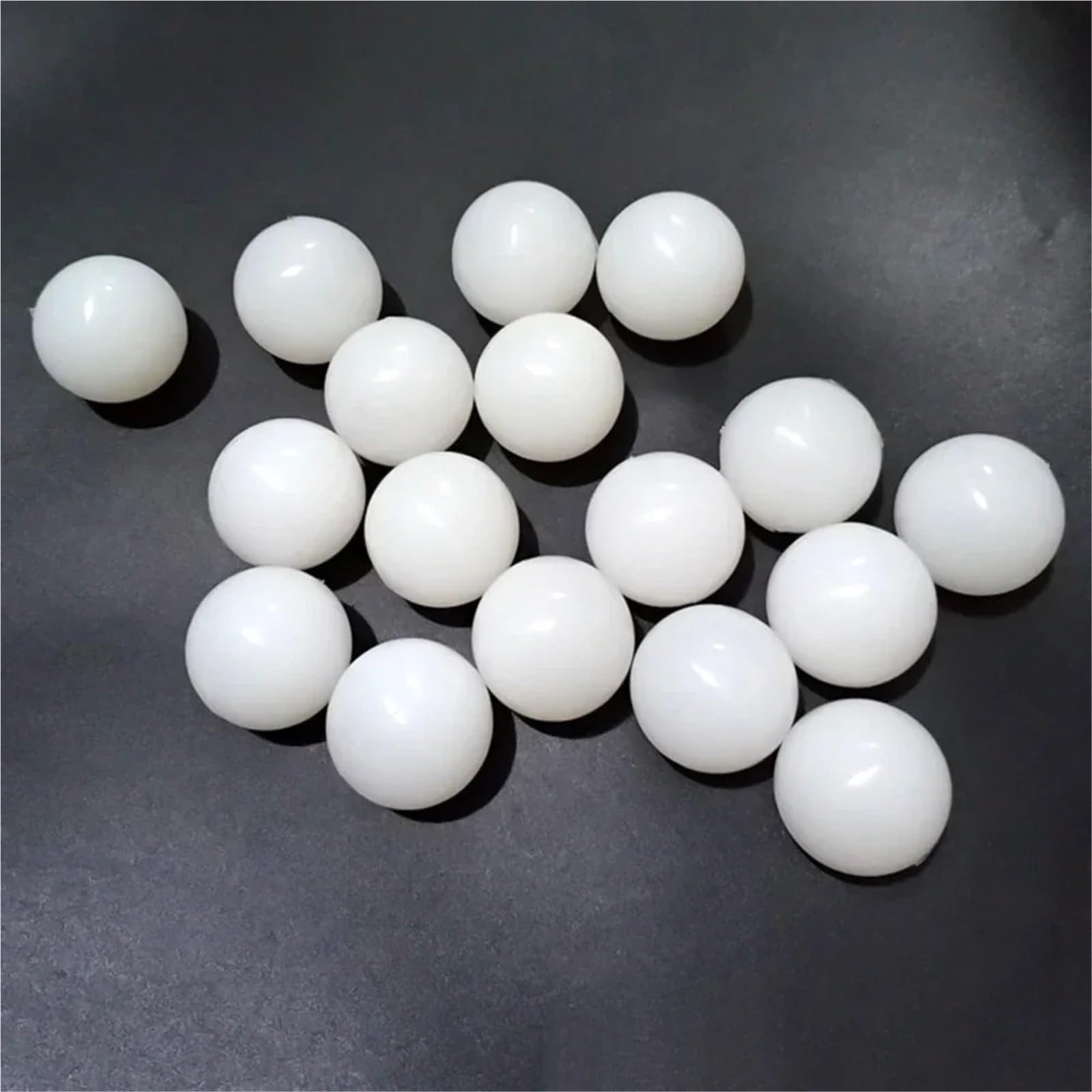 White Solid Silicone Bouncy Ball 2/2.5/3.5/4/5.5/6.5/7.5/8.5/9/10/11/12/13/14/15/16/18 19/20/22/25/28/30/32/35-70mm Bounce Ball(10 PCS,2mm)