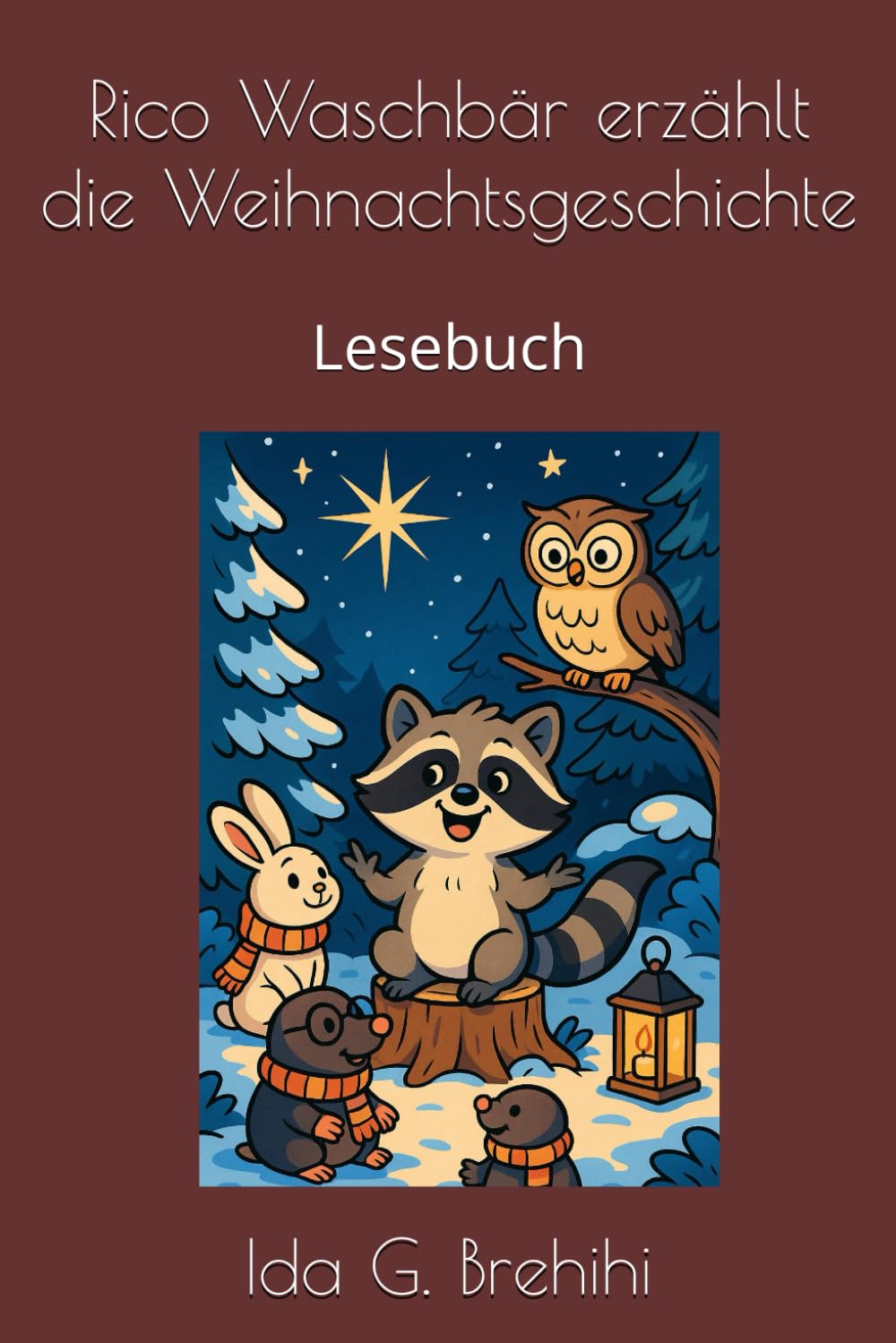 Rico Waschbär erzählt die Weihnachtsgeschichte: Lesebuch