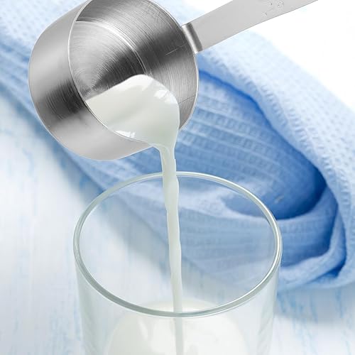 Miniatura 2 de Hemoton Mini sartén, calentador de mantequilla de acero inoxidable con boquilla de vertido, mini olla calentadora de leche, olla de fusión de