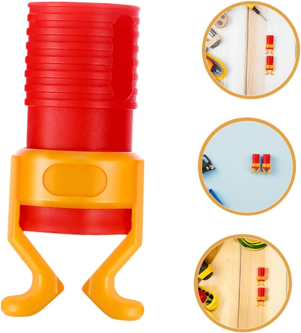 Outanaya 15pcs Screw Holder Clamp Sleeve Abs Plastic Screw Gripper Tool for Woodworking and Drill Universal Manual Fixing Clamp Woodworker Hand Tool Set