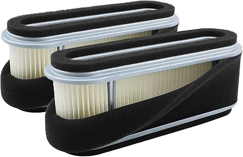 LOCOPOW 2 filtros de aire 11013-2021 para Kawasaki FB460V 11013-2020 para Toro KW10017 se adapta a John Deere AM101191 108 111 111H 112L 160 165