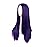 MapofBeauty 28 Inch/70cm Women Special Long Straight Synthetic Wig (Dark Purple)
