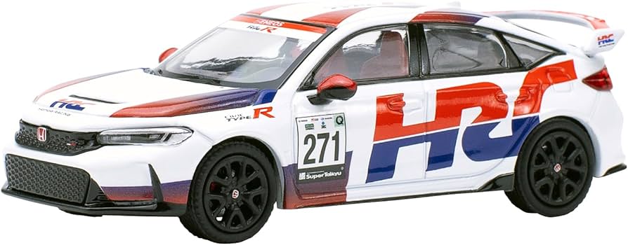 Amazon | POP RACE 1/64 ホンダ シビック タイプ-R FL5 TCR - HRC 完成