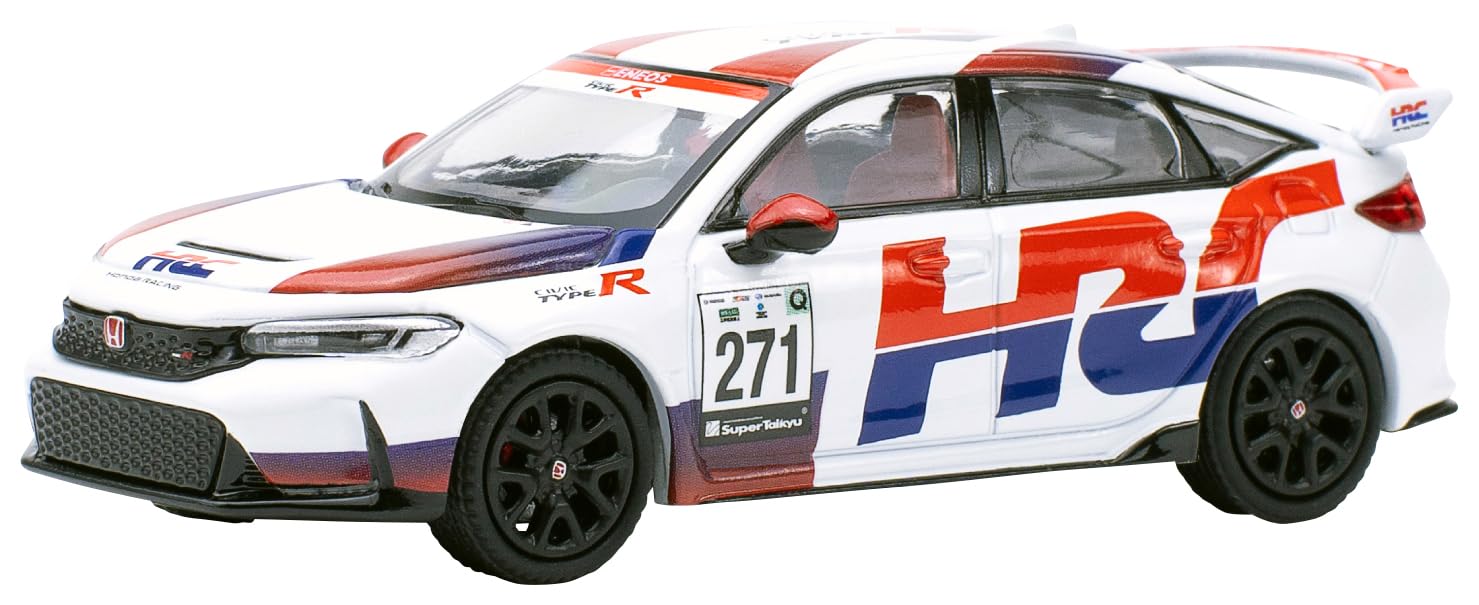 Amazon | POP RACE 1/64 ホンダ シビック タイプ-R FL5 TCR - HRC 完成