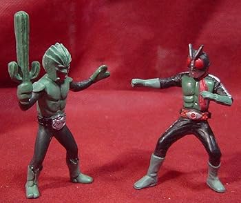 Amazon | 食玩 ライダーバトル ライダー 旧2号 サボテグロン