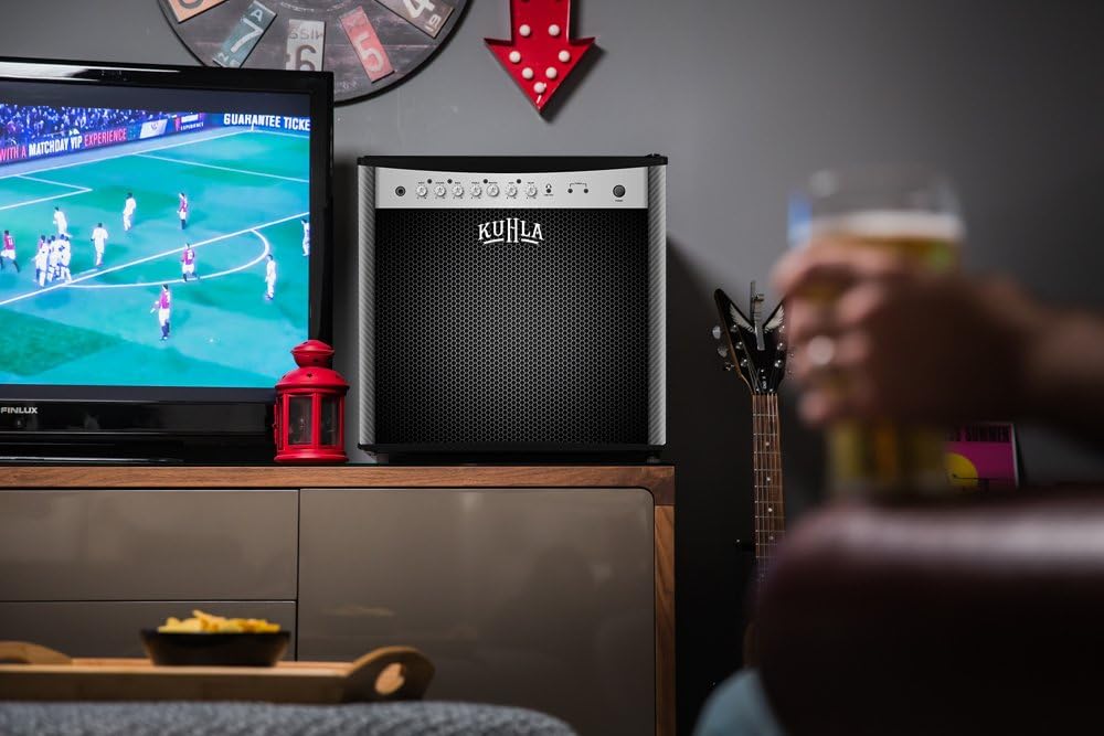 Kuhla 43 Litre Mini Fridge with Ice Box, Novelty Design, Inc Adjustable