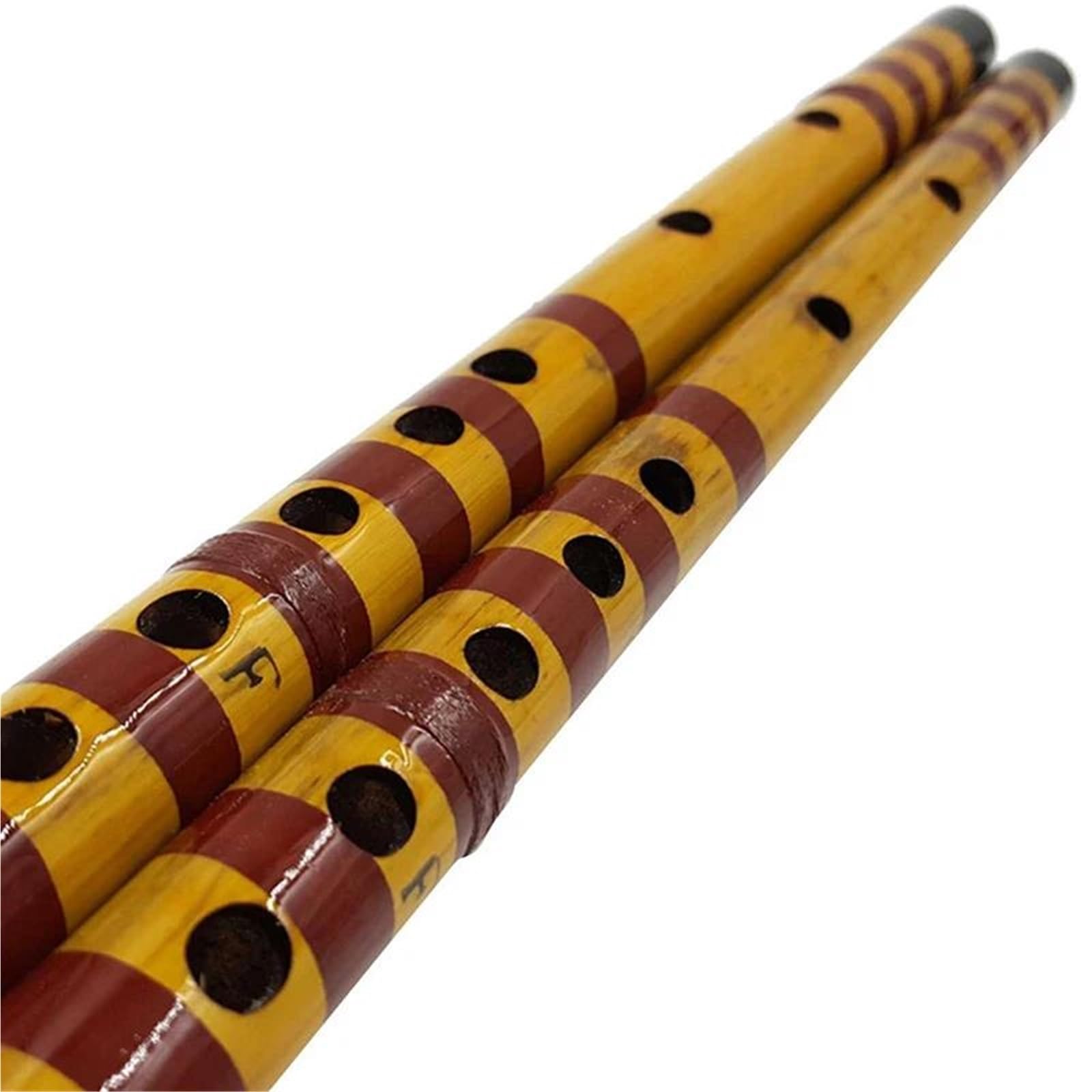 Flauta de bambú profesional Flauta De Bambú Larga Tradicional Clarinete Instrumento Musical De 7 Agujeros