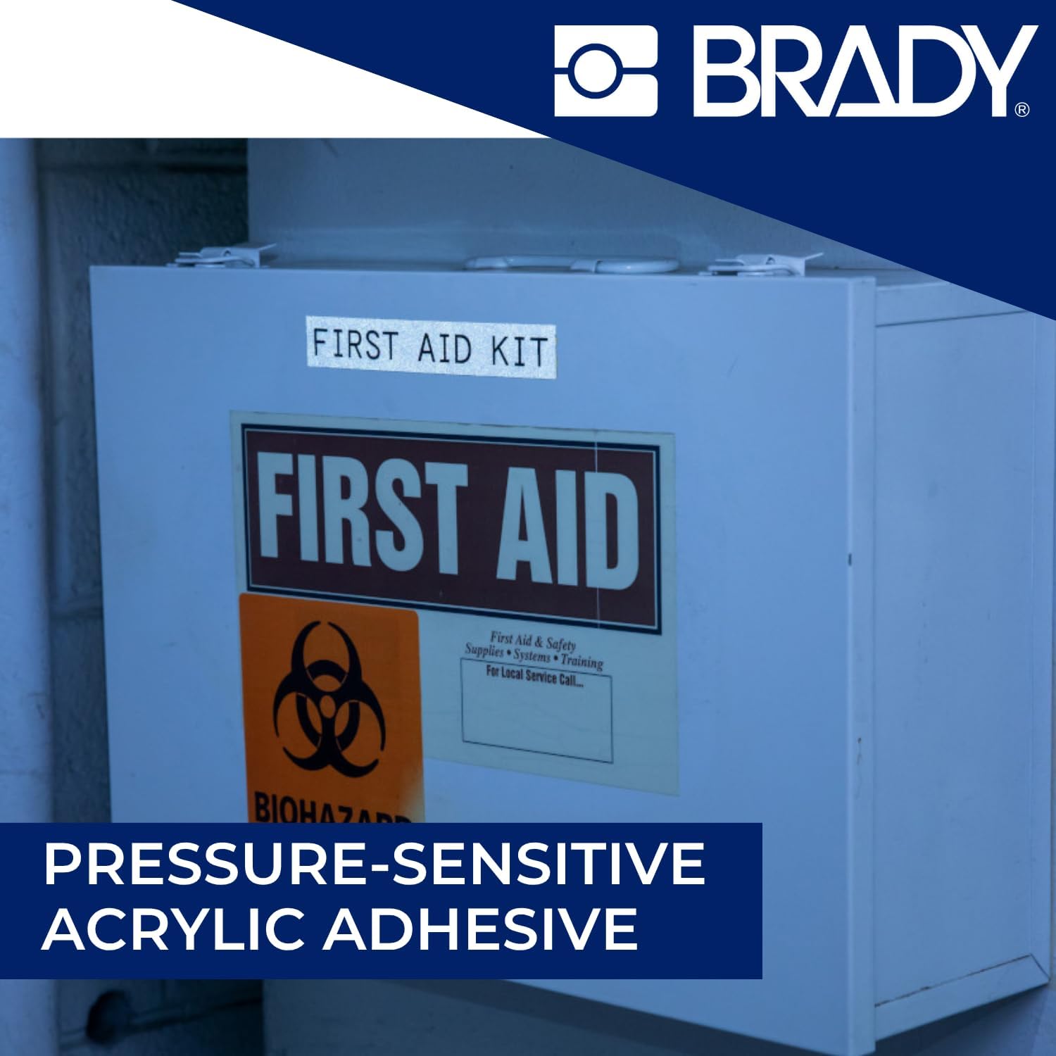 Brady Reflective Tape Label Tape for Label Printer BMP41/BMP51/BMP53/M511 - Self Adhesive Printer Labels - Black on Yellow (12,70 mm (W) x 6,10 m (L)) - M4C-500-584-YL